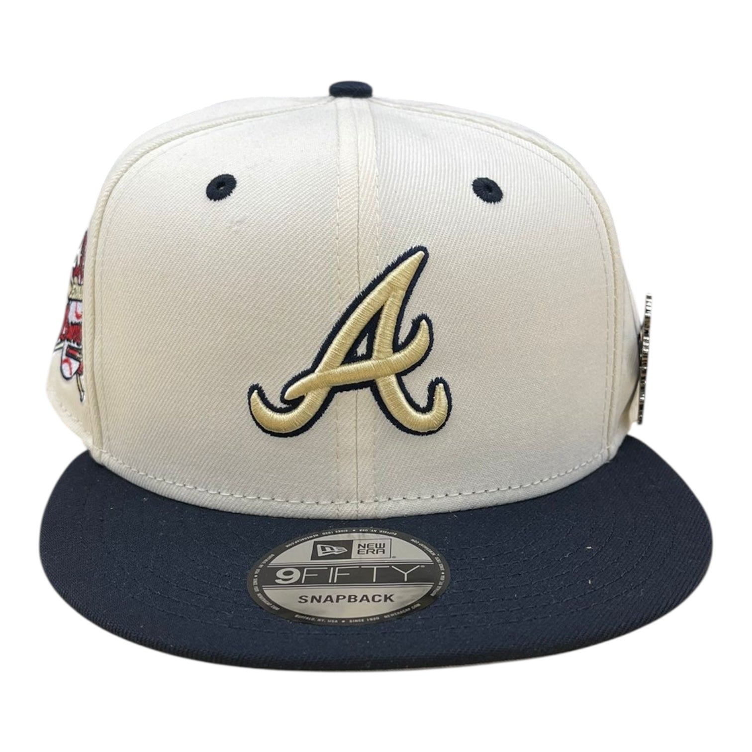 NEW ERA: Braves Mascot Pin SnapBack 60758448